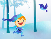 Screenshot of Elf Run game