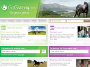 Screenshot of Go Grazing site