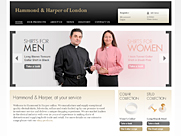 Screenshot of Hammond & Harper web site