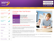 Screenshot of Justin Craig Education site