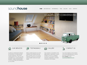 Screenshot of Soundhouse site