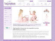 Screenshot of Sugarplum Dancewear site