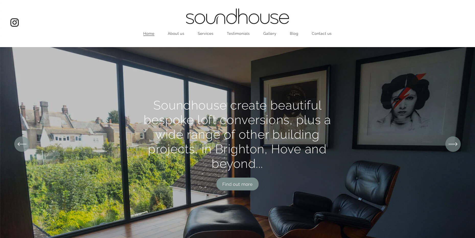 Soundhouse Loft Conversions website