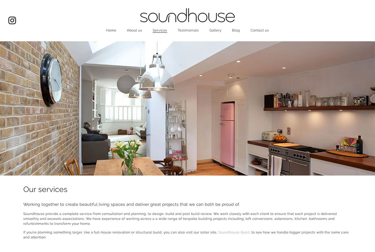 Soundhouse website